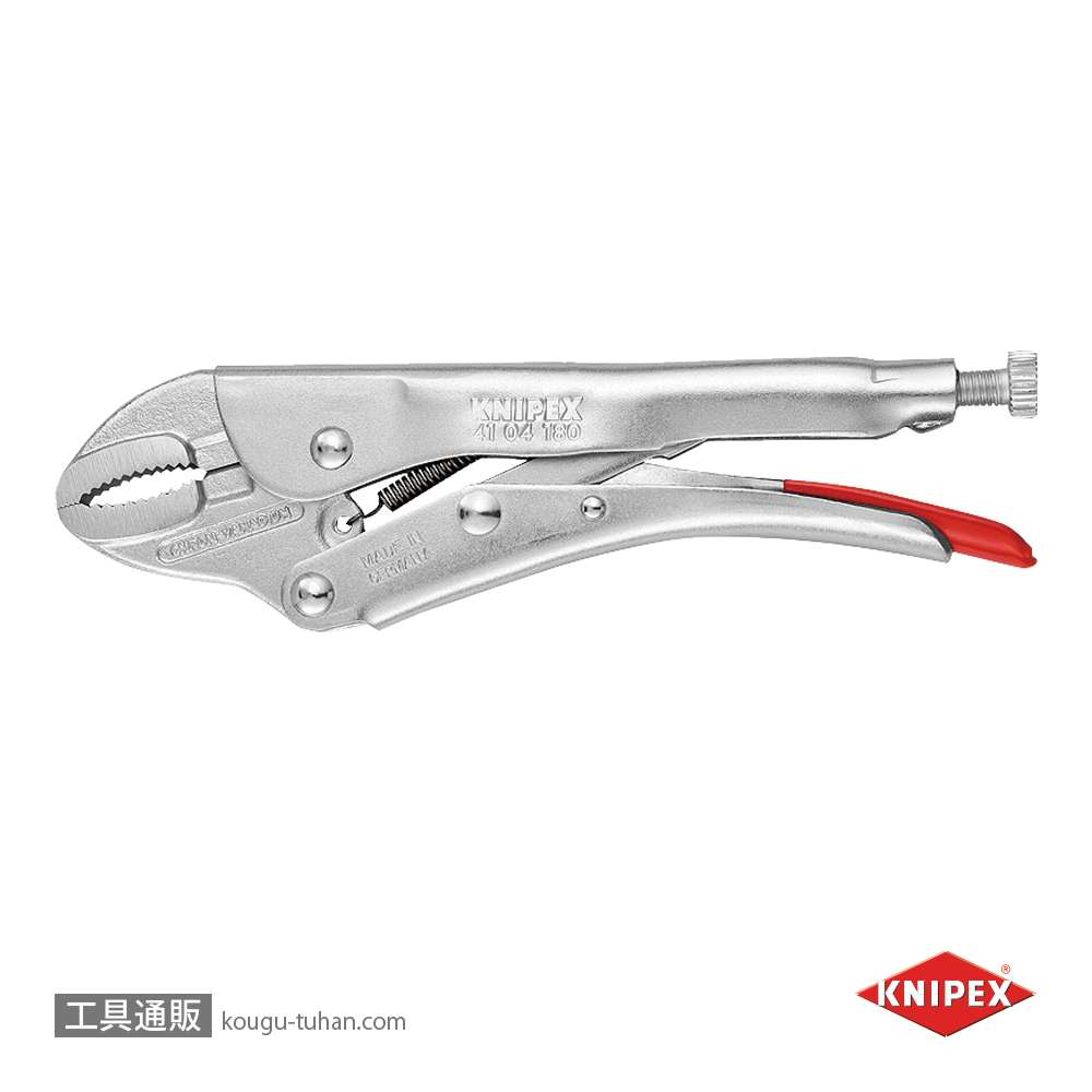 KNIPEX 4104-180 グリッププライヤーの画像