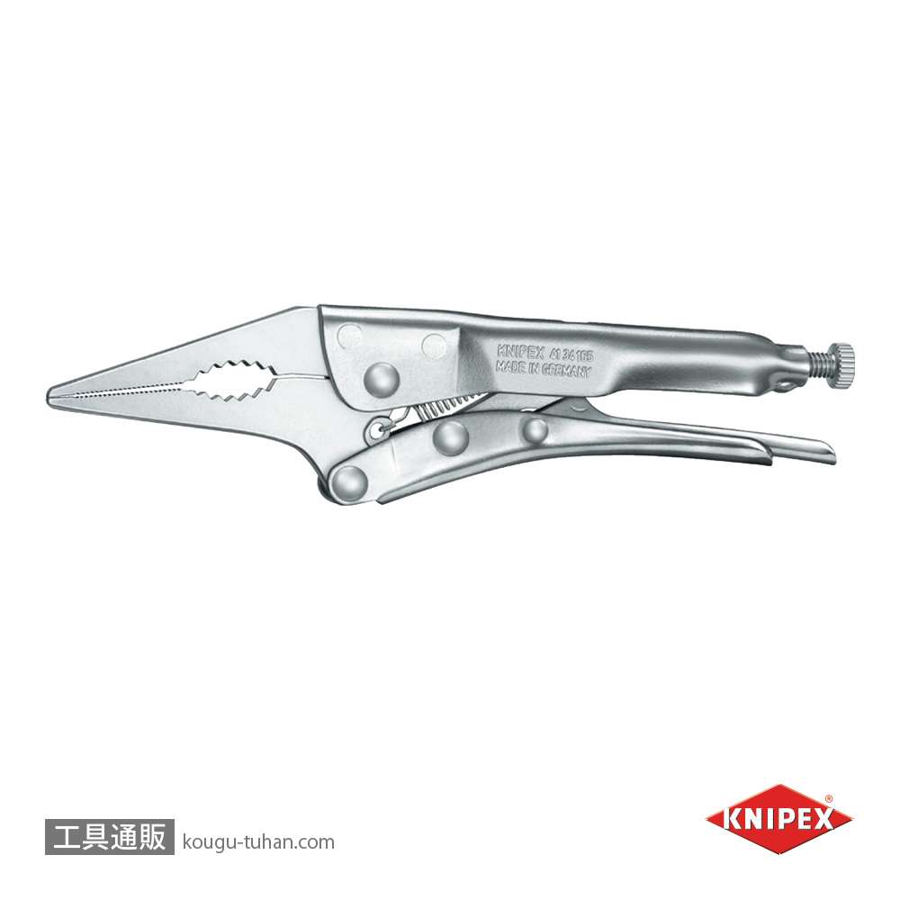 KNIPEX 4134-165 ロングノーズグリッププライヤーの画像