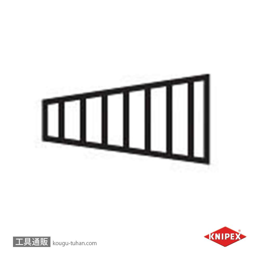 KNIPEX 3041-160 プライヤー (ハロゲン球交換用)の画像