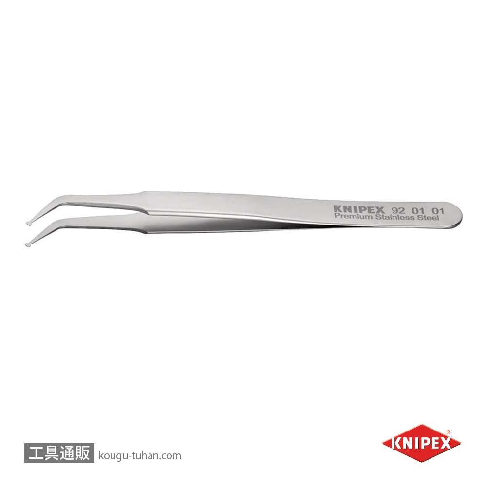 KNIPEX 9201-01 精密SMDピンセット 115MMの画像