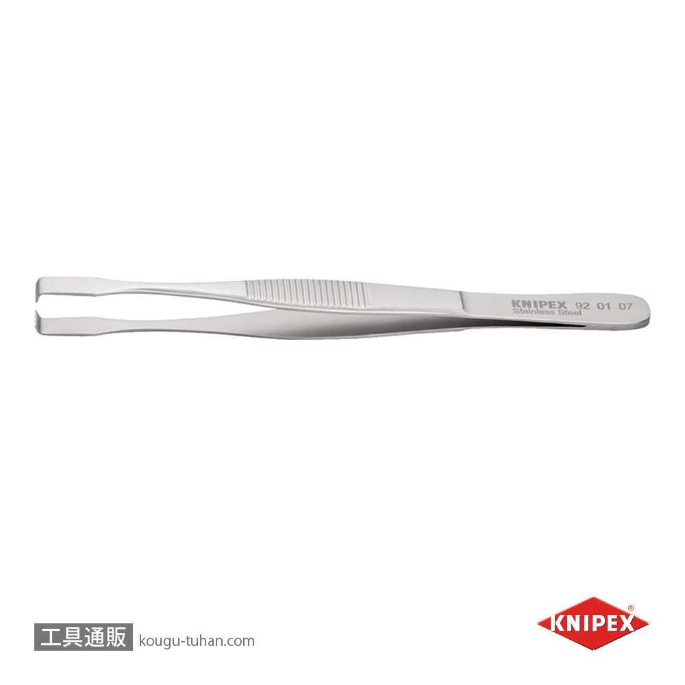 KNIPEX 9201-07 精密ピンセット 143MMの画像