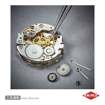 KNIPEX 9221-03 精密ピンセット 110MMの画像