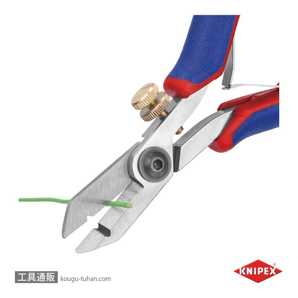 KNIPEX 1182-130 エレクトロニクスワイヤーストリッパーの画像