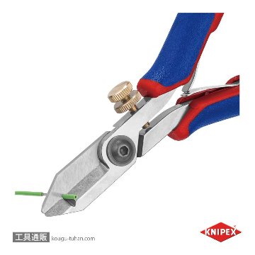 KNIPEX 1182-130 エレクトロニクスワイヤーストリッパーの画像