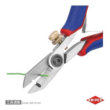 KNIPEX 1182-130 エレクトロニクスワイヤーストリッパーの画像