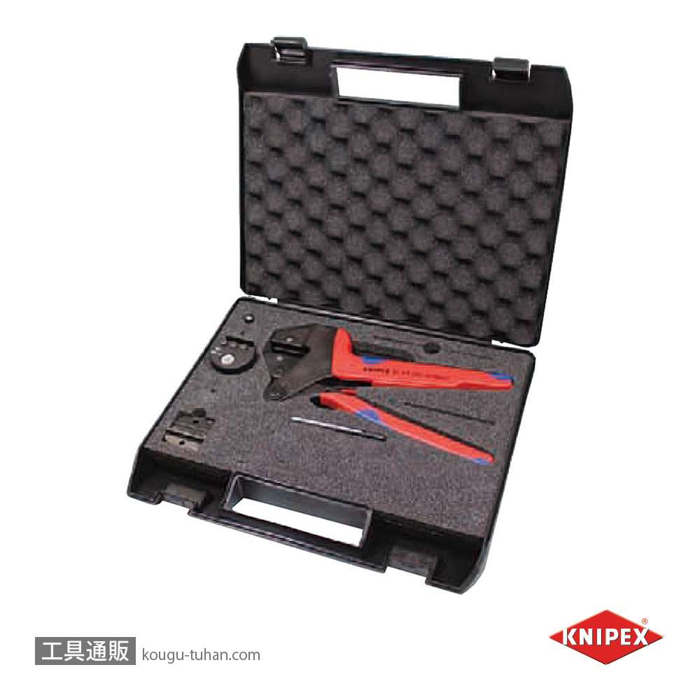 KNIPEX 9743-200-MC4 MC4用クリンピングシステムプライヤーセットの画像