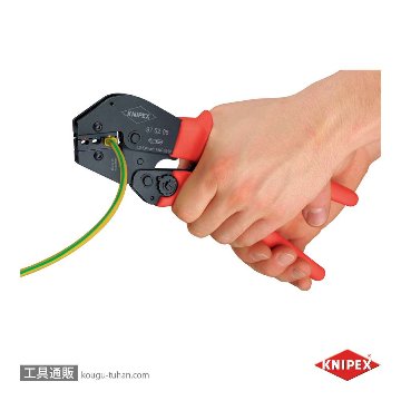 KNIPEX 9752-04 圧着ペンチの画像
