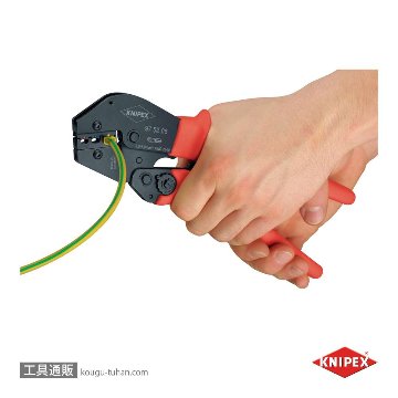 KNIPEX 9752-13 圧着ペンチの画像