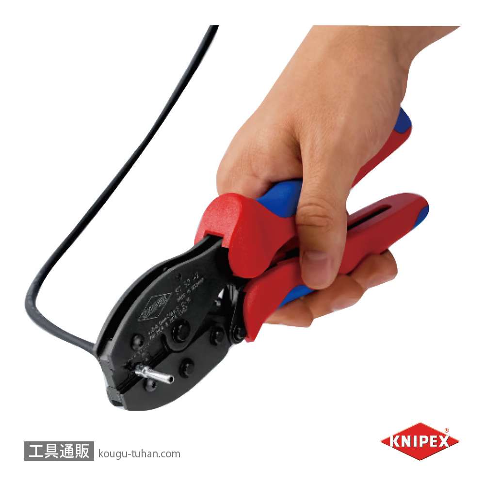 KNIPEX 9752-42 圧着プライヤー MC4/MC4EVO用 AWG12/10の画像