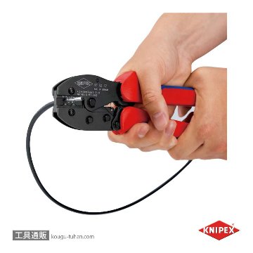 KNIPEX 9752-42 圧着プライヤー MC4/MC4EVO用 AWG12/10の画像