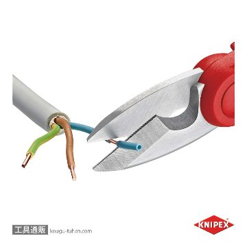 KNIPEX 9505-155SB ケーブルシザース (SB)の画像