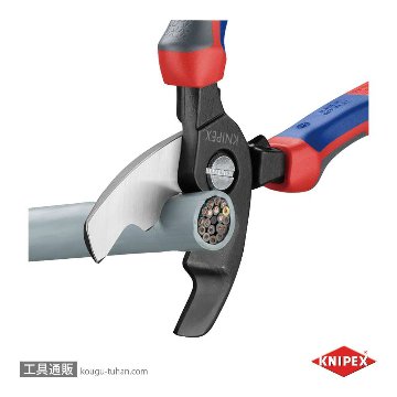 KNIPEX 9512-200SB ケーブルカッターの画像