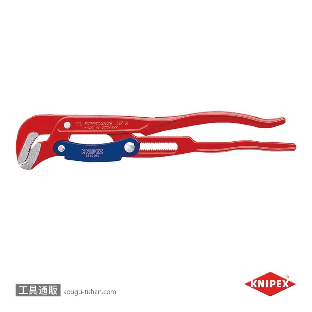 KNIPEX 8360-015 パイプレンチ(スウェーデン型)の画像