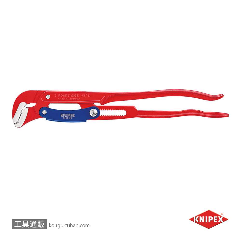 KNIPEX 8360-020 パイプレンチ (スウェーデン型)の画像