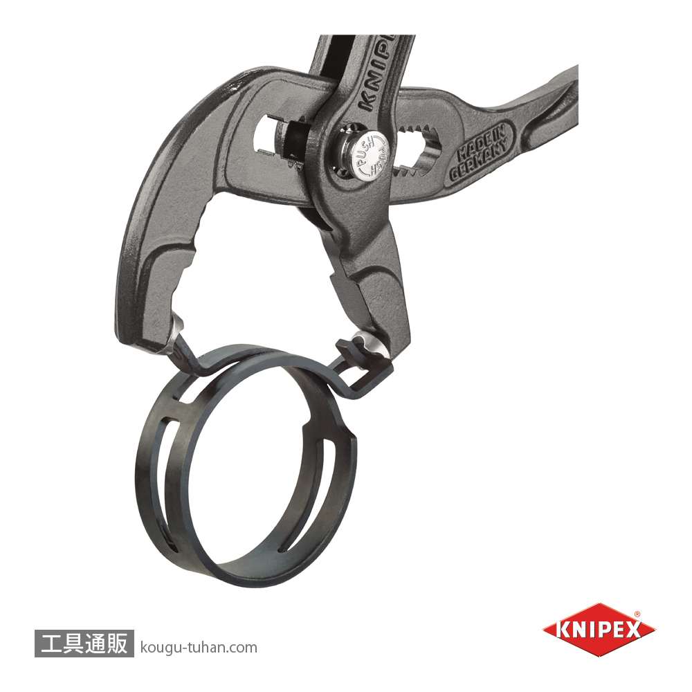 KNIPEX 8551-180ASB スプリングホースクリッププライヤー(SB)の画像