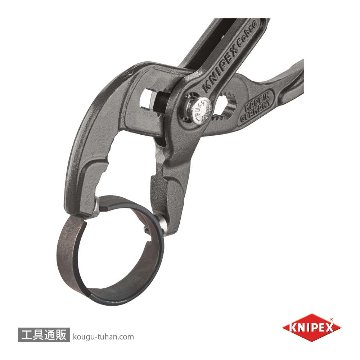 KNIPEX 8551-180ASB スプリングホースクリッププライヤー(SB)の画像