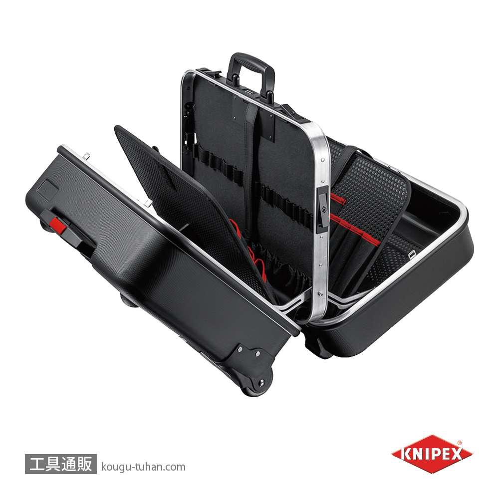 KNIPEX 002141LE ツールケース ビッグツインムーブ (キャスター付)の画像