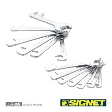 SIGNET 31303 薄口スパナセットの画像