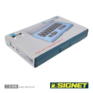 SIGNET 23291 1/2DR 10PC ミリ ディープインパクトソケットセットの画像