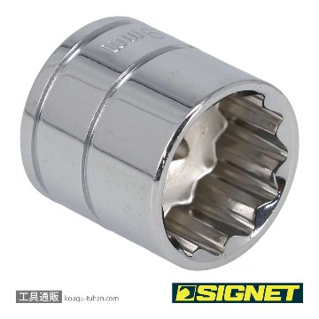 SIGNET 12374 3/8DR 19MM ソケット (12角)の画像