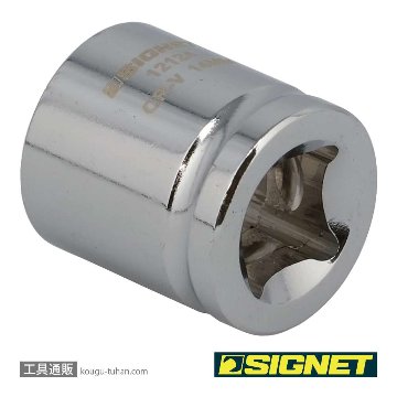 SIGNET 12124 3/8DR 14MM ショートソケット (6角)の画像