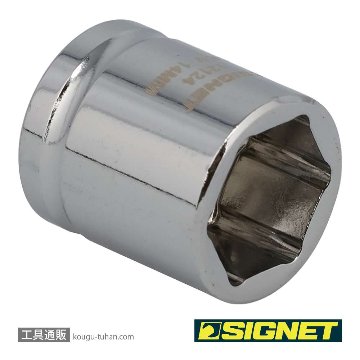 SIGNET 12124 3/8DR 14MM ショートソケット (6角)の画像