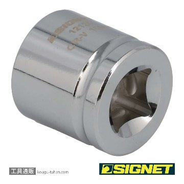 SIGNET 12125 3/8DR 15MM ショートソケット (6角)の画像