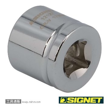 SIGNET 12127 3/8DR 17MM ショートソケット (6角)の画像