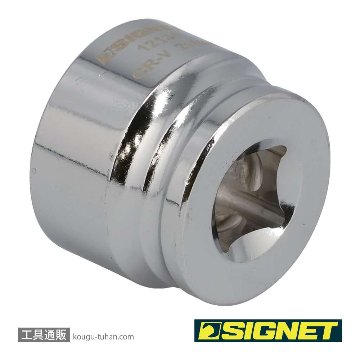 SIGNET 12130 3/8DR 21MM ショートソケット (6角)の画像