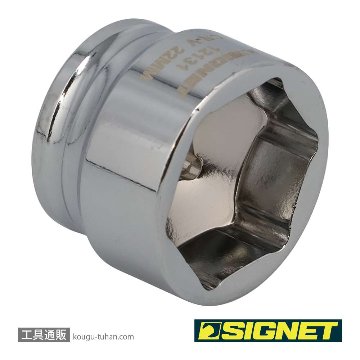 SIGNET 12131 3/8DR 22MM ショートソケット (6角)の画像