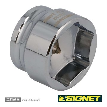 SIGNET 12132 3/8DR 24MM ショートソケット (6角)の画像