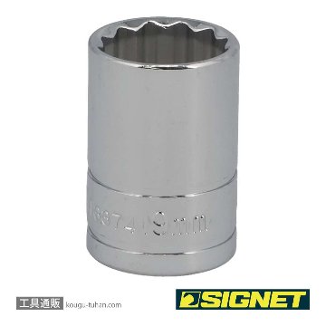 13374 1/2DR 19MM ソケット (12角)