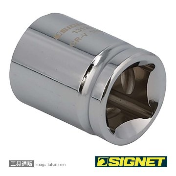SIGNET 13126 1/2DR 16mm ショートソケット (6角)の画像