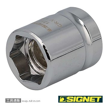 SIGNET 13127 1/2DR 17mm ショートソケット (6角)の画像