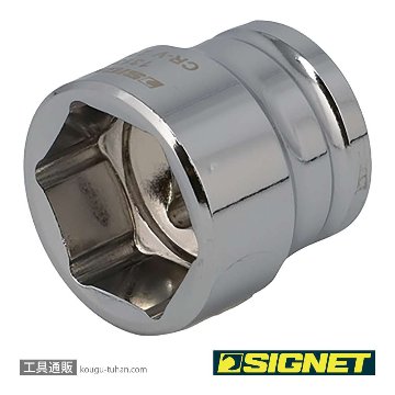 SIGNET 13131 1/2DR 22mm ショートソケット (6角)の画像