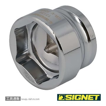 SIGNET 13134 1/2DR 30mm ショートソケット (6角)の画像