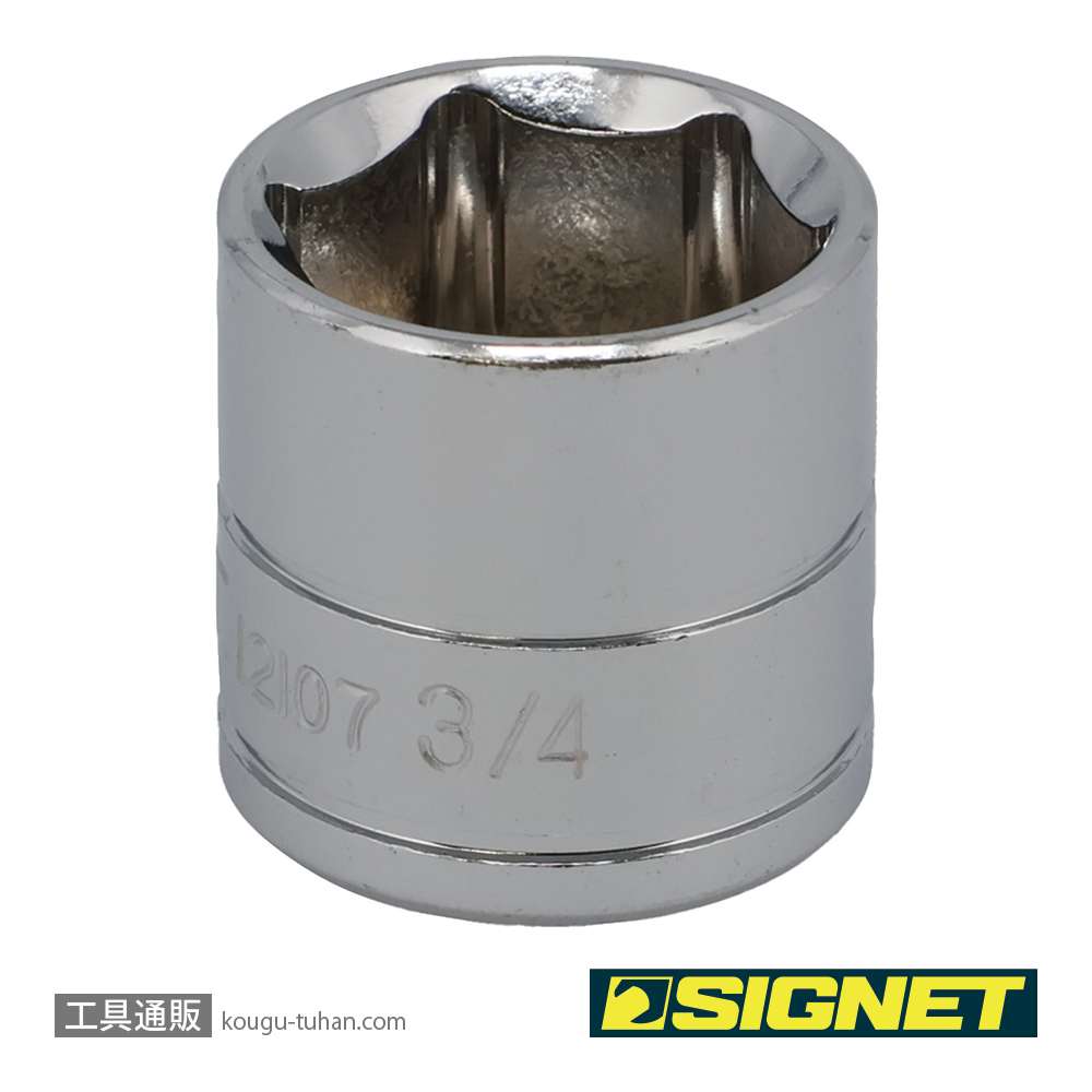 SIGNET 12107 3/8DR 3/4" ソケット (6角)の画像