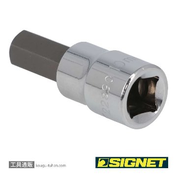 SIGNET 22890 (#22610) 3/8DR 10MM ヘックスビットソケットの画像