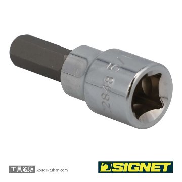 SIGNET 22848 (#22605) 3/8DR 5/16" ヘックスビットソケットの画像