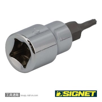 SIGNET 22861 (#22510)3/8DR T-10 ヘクスローブビットソケットの画像