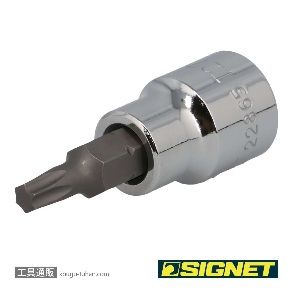 SIGNET 22865 (#22527)3/8DR T-27 ヘクスローブビットソケットの画像