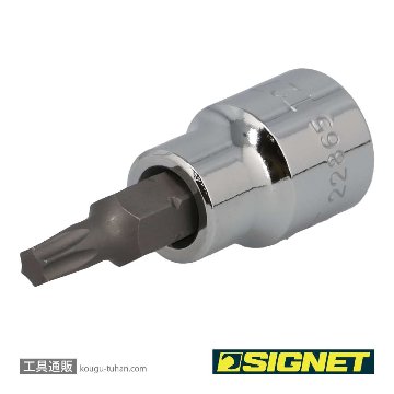 SIGNET 22865 (#22527)3/8DR T-27 ヘクスローブビットソケットの画像