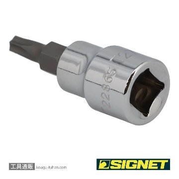 SIGNET 22865 (#22527)3/8DR T-27 ヘクスローブビットソケットの画像