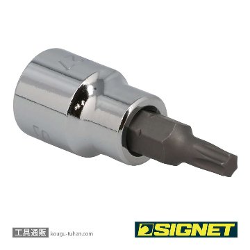 SIGNET 22865 (#22527)3/8DR T-27 ヘクスローブビットソケットの画像