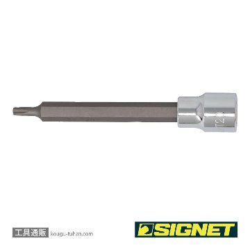 SIGNET 22963 3/8DR T20 ロングヘクスローブビットソケットの画像