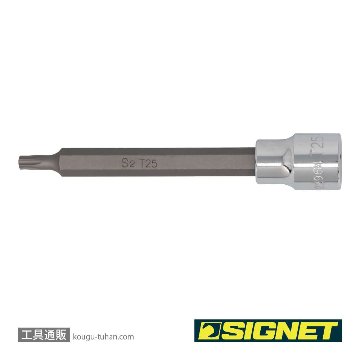 SIGNET 22964 3/8DR T25 ロングヘクスローブビットソケットの画像