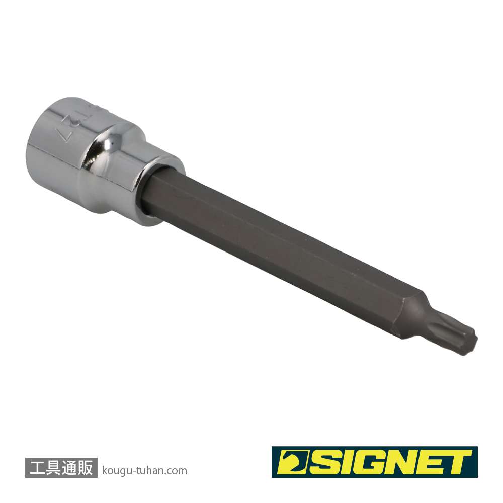 SIGNET 22965 3/8DR T27 ロングヘクスローブビットソケットの画像