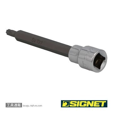 SIGNET 22965 3/8DR T27 ロングヘクスローブビットソケットの画像