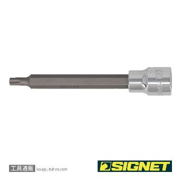 SIGNET 22965 3/8DR T27 ロングヘクスローブビットソケットの画像