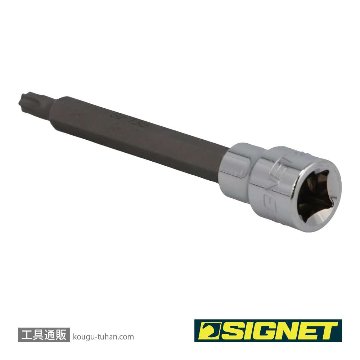 SIGNET 22966 3/8DR T30 ロングヘクスローブビットソケットの画像